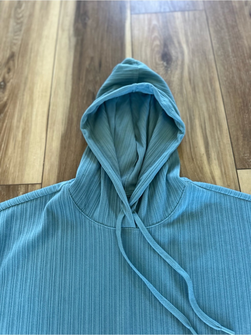 Beyond yoga womens cropped ribbed pullover sweatshirt size large NWT - Picture 4 of 6